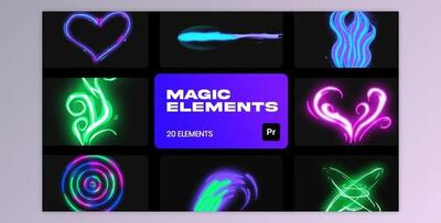 Cartoon Magic VFX for Premiere Pro (Videohive 36581293)