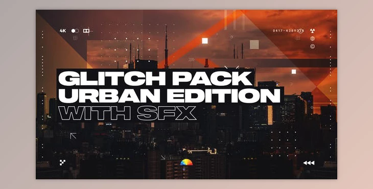 Urban Glitch Transitions (Videohive 38524191) - AE Project