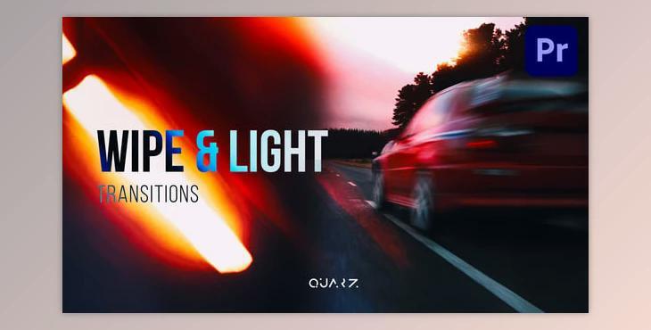 Wipe & Light Transitions for Premiere Pro (Videohive 55160305) - PR Project