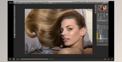 Karl Taylor – Hair Ad Retouch