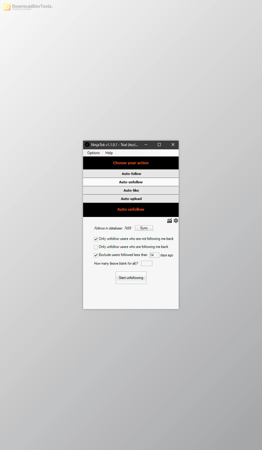 NinjaTok v1.9.1.0 + Keygen