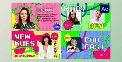 Podcast Promo for After Effects (Videohive 52660204) - AE Project