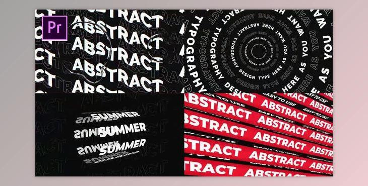 Abstract Typography (Videohive 30469263) - PR Project