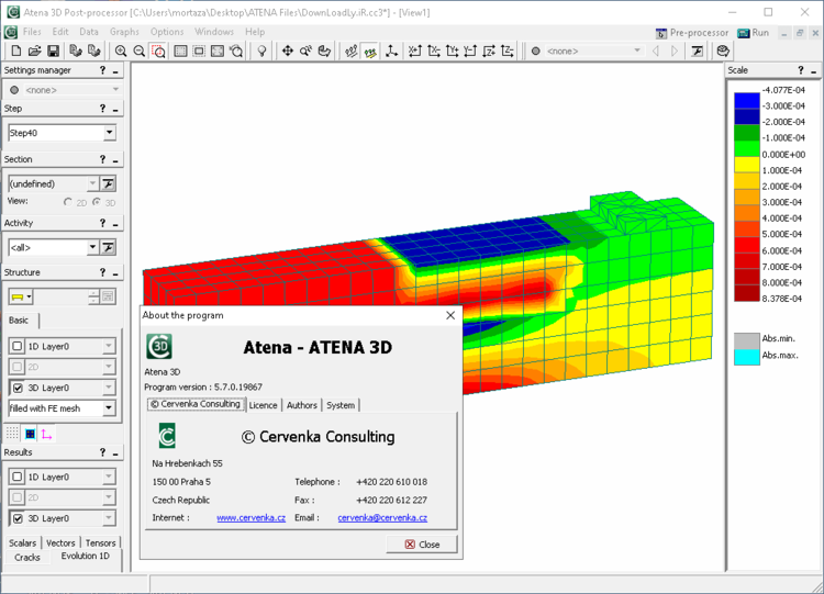 Cervenka Consulting ATENA 5.7.0p
