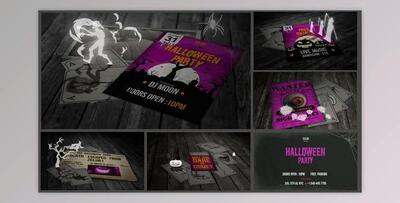 Halloween Scary Night (Videohive 24743279) - AE Project