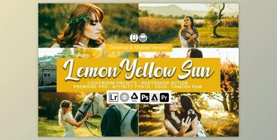 Lemon Yellow Sun Lightroom Presets and LUTs By DreamColor