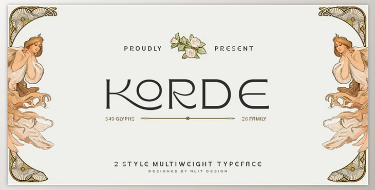 Korde Font Family