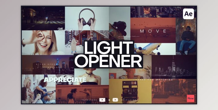 Light Opener (Videohive 50100357) - AE Project