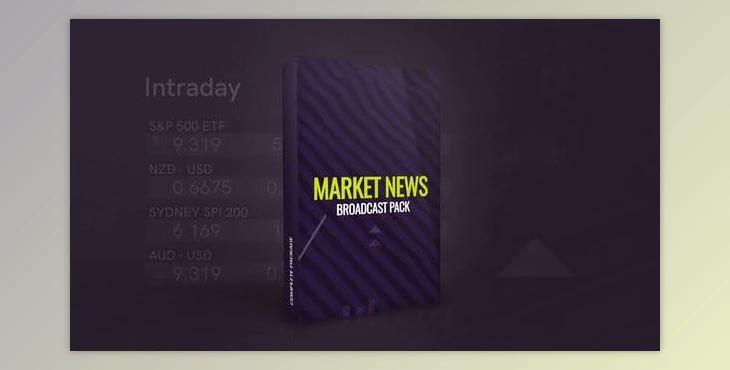 Market News Broadcast Pack (Videohive 22647666) - AE Project