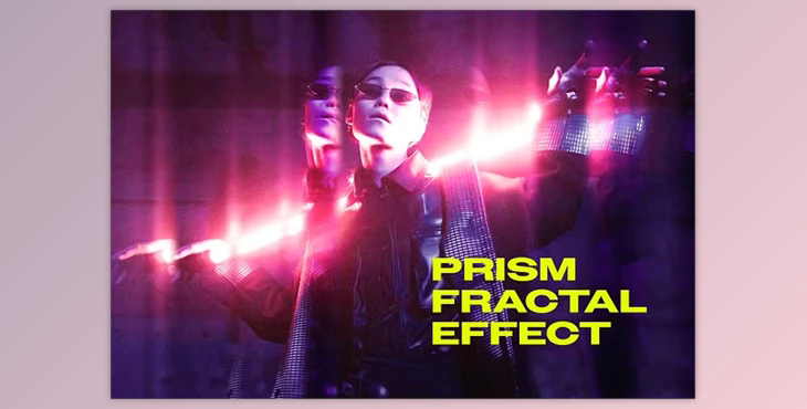 Fractal Prism Photo Effect - 92138665