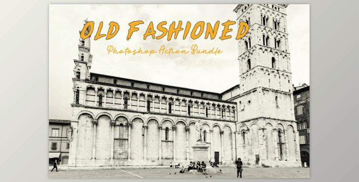 Old Fashioned Effect 12 PS Action Bundle by RH Jim