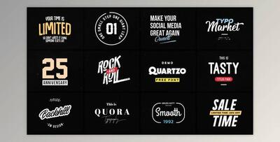 Animated Typography (Videohive 36319362) - AE Project