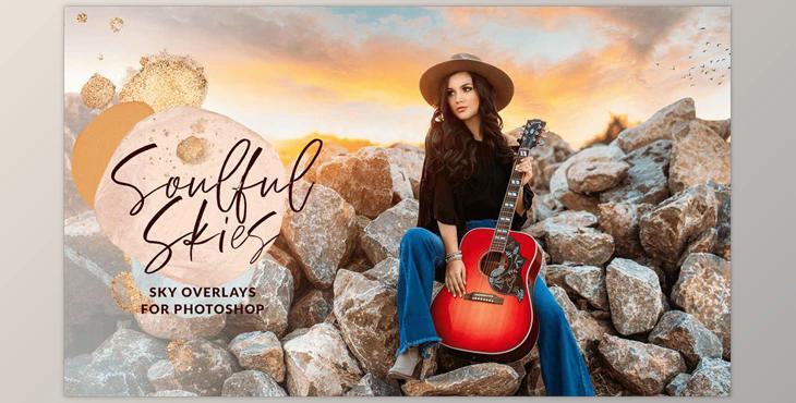 Soulful Cloud & Sky Overlays for Photoshop