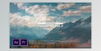 Magnifier Parallax Slideshow (Videohive 30265424)
