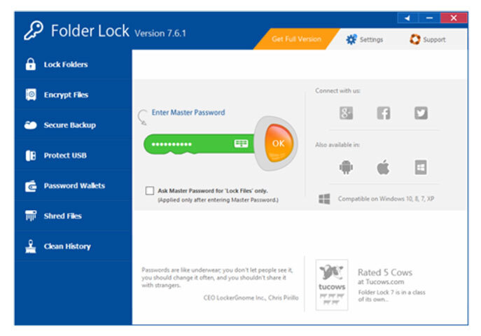 Folder Lock 7.9.0