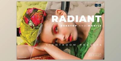 Radiant Desktop and Mobile Lightroom Preset by Bangset