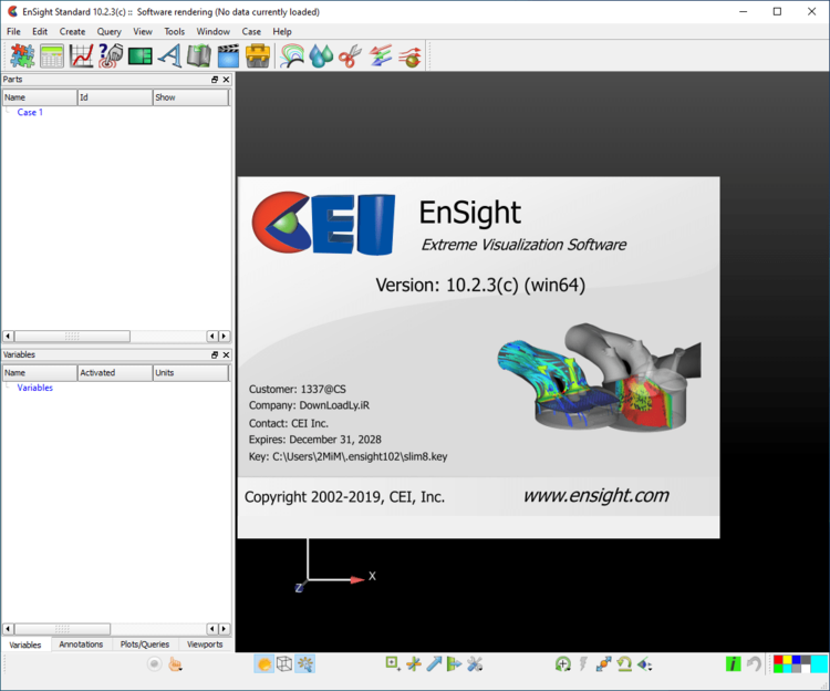 CEI EnSight Gold 10.2.3c Windows + New Crack