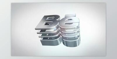 3D Simple Reflective Title - MOGRT (Videohive 31812044) - PR Project