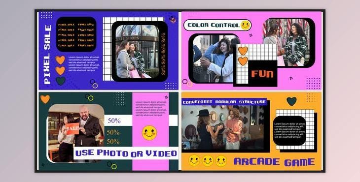 Pixel Sale Slideshow (Videohive 37848247) - AE Project