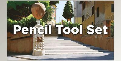 Pencil Tool Set for Photoshop by Luca Martelli