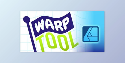 Warp Text Into Shapes with Vector Warp Tool in Affinity Designer 2