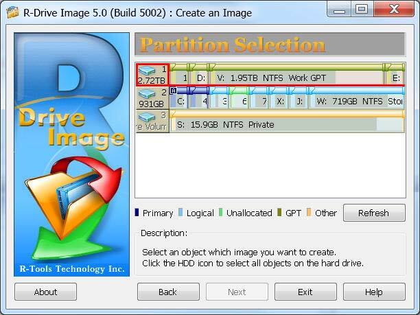 R-Drive Image 7.3 Build 7307 + BootCD