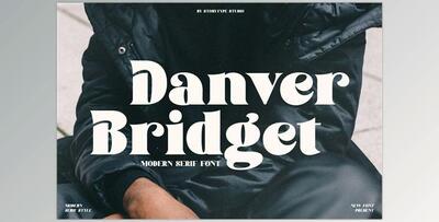 Danver Bridget Serif Font CreativeMarket 7028266