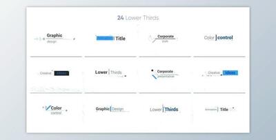 Corporate Titles 4K (Videohive 28580452)