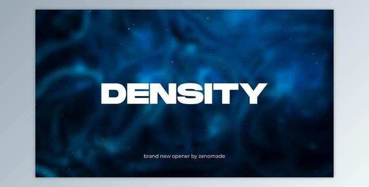 Density - Abstract Opener for Premiere (Videohive 33602753)