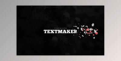 Titles Animator - Christmas Balls (Motionarray 879643) - AE Project