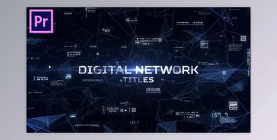Digital Network Titles (Videohive 34698605) - PR Project
