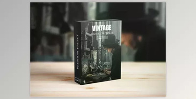 Vintage Lightroom Presets (Mob, Desk)