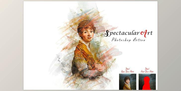 Spectacular Art Photoshop Action