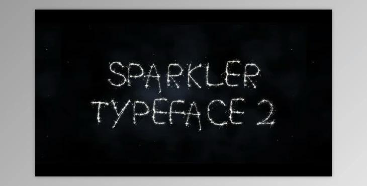 Sparkler Typeface Ii (Videohive 35054252) - AE Project
