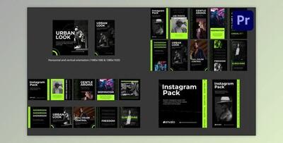 Stylish Instagram Pack for Premiere Pro (Videohive 43070731)
