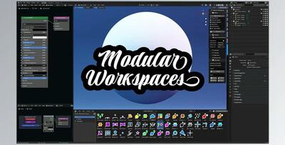 Blender Market – Modular Workspaces For Blender 1.7
