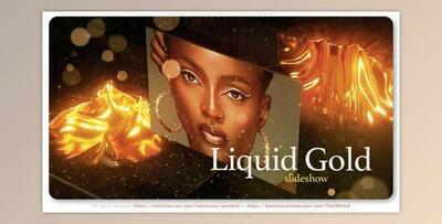 Liquid Gold Slideshow (Videohive 45074610) - AE Project