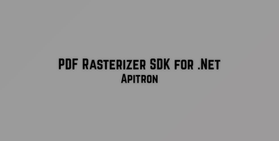Apitron PDF Rasterizer SDK for .Net v.3.0.154 + CRACK