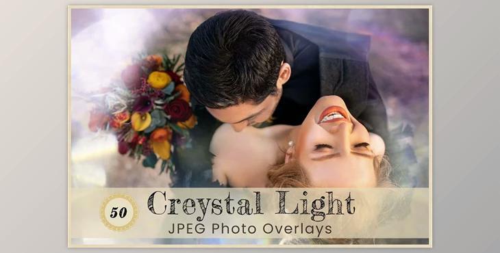 Crystal Light Digital Photo Overlays