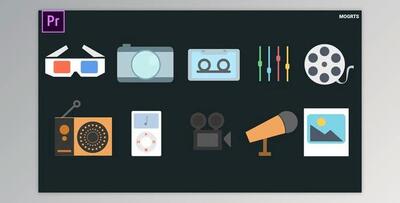 Multimedia Icons (Videohive 33616880)
