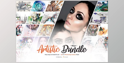 29-in-1 Mega Artistic Bundle CreativeMarket - 7136293