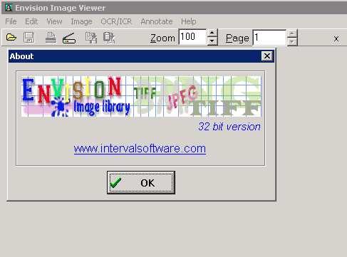 Interval Software Envision Image Library v4.02