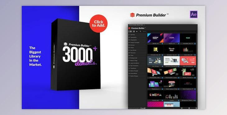 PremiumBuilder Motion Pack V3 (Videohive 24019319) - AE Project
