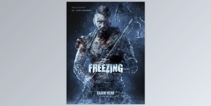 Freezing Photoshop Action 33828256