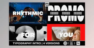 Rhythmic Typography Promo (Videohive 29300383) - AE Project