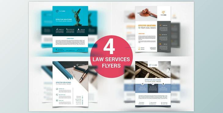 4 Law Firm and Legal Services Flyer CreativeMarket-2339854 (PNG)