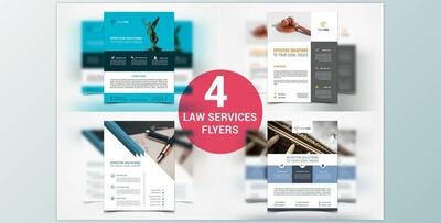 4 Law Firm and Legal Services Flyer CreativeMarket-2339854 (PNG)