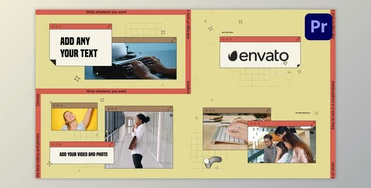 Retro Windows Slideshow for Premiere Pro (VideoHive 37870684)