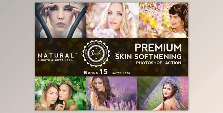 Natural Skin Retouching Action - CreativeMarket 469276