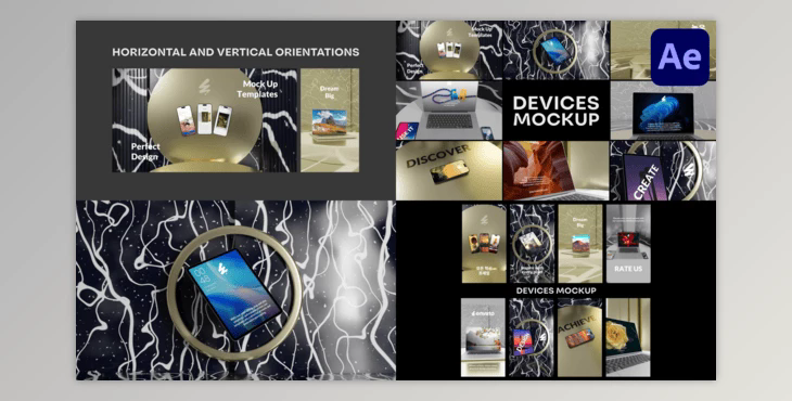 Devices Mockup for After Effects (Videohive 54544117) - AE Project